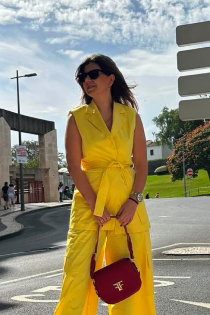 Colete Fracomina Amarelo
